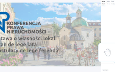 Jak zarejestrować się na Krakowską Ogólnopolską Konferencję Naukową  „Ustawa o własności lokali – stan de lege lata i postulaty de lege ferenda”.